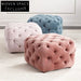 Luxurious Modern Velvet Tufted Storage Ottoman Bench for Bedroom Living Room