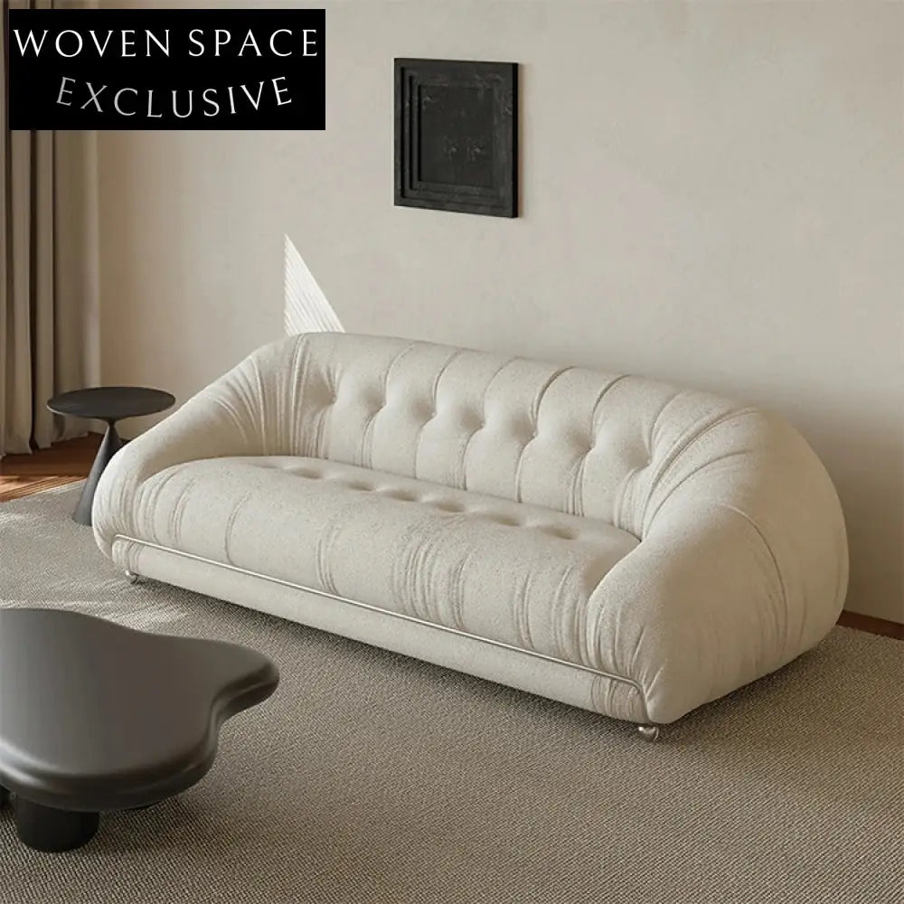 Luxurious Modular Sectional Teddy Boucle Velvet Floor Sofa Couch Living Room