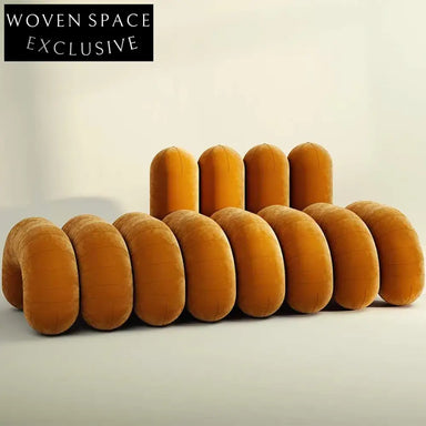 Luxurious Nordic Modern Velvet Upholstered Long Storage Bench