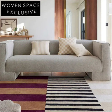 Luxurious Nordic Retro Modern Custom Polyester Area Rug for Bedroom Living Room