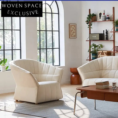 Luxurious Nordic Style Fabric Upholstered Modern Living Room Sofa Set