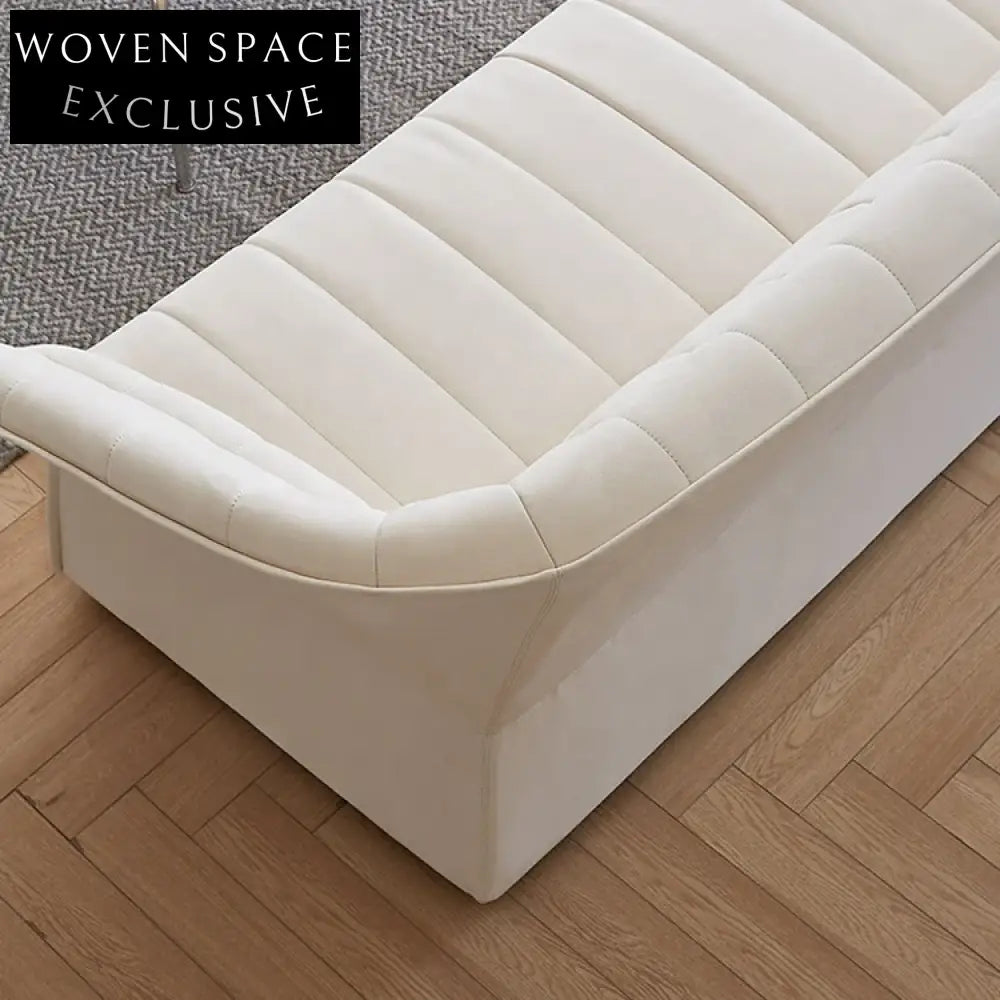 Luxurious Nordic Style Fabric Upholstered Modern Living Room Sofa Set