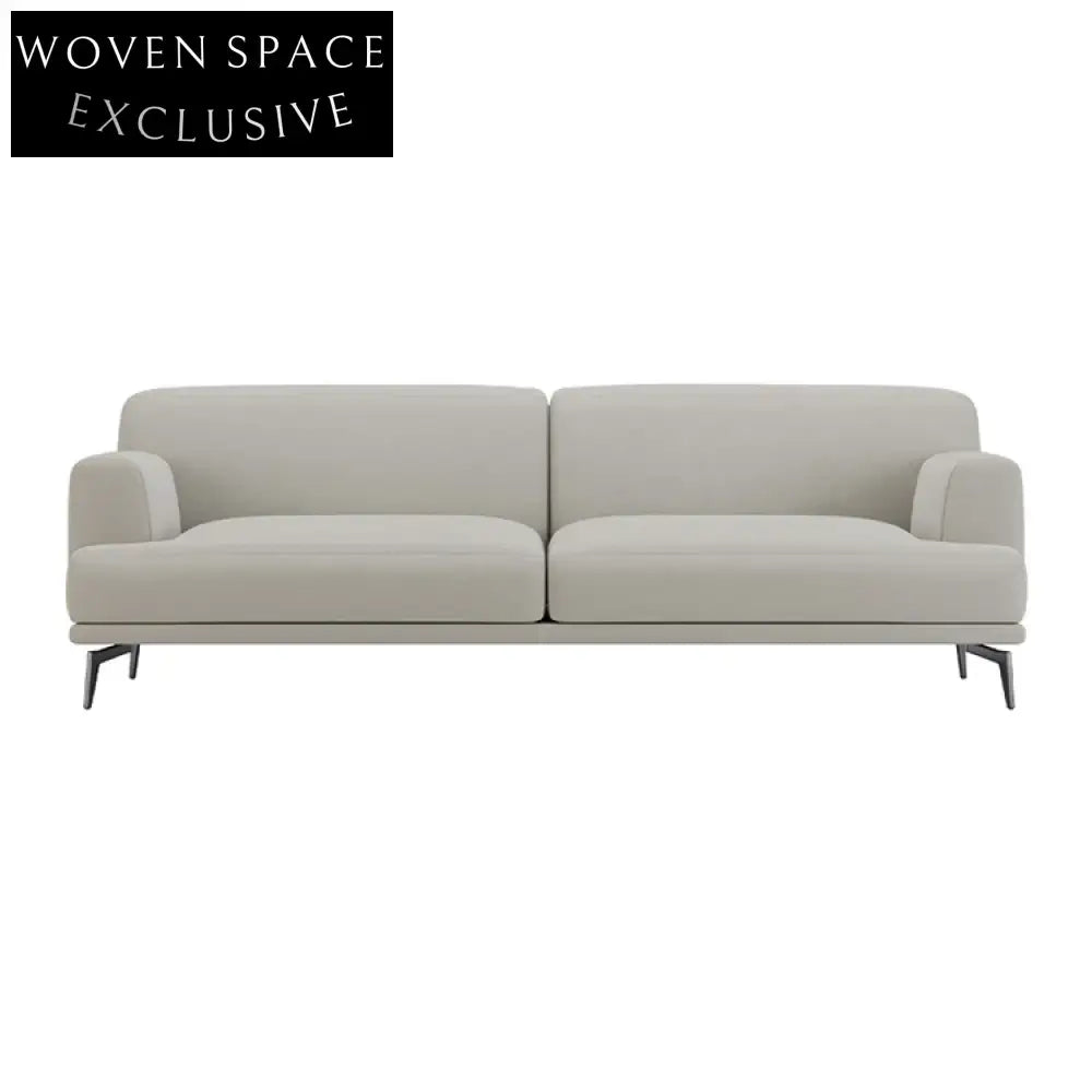Luxurious Nordic Velvet Corner Sofa for Living Room, Large Rectangle Shape