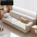 Luxurious Nordic Velvet Corner Sofa for Living Room, Large Rectangle Shape