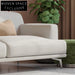 Luxurious Nordic Velvet Corner Sofa for Living Room, Large Rectangle Shape