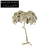 Luxurious Ostrich Feather Floor Lamp, Modern Nordic Design, Elegant Standing Light