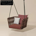 Luxurious Outdoor Patio Hanging Swing Chair with Plush Cushions
