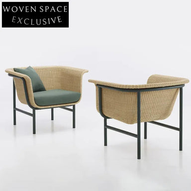 Luxurious Outdoor Rattan Wicker Sofa Set - All-Weather Patio Lounge Furniture