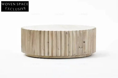 Elegant Mid-Century Modern Recycled Pine Coffee Table for Stylish Living Rooms