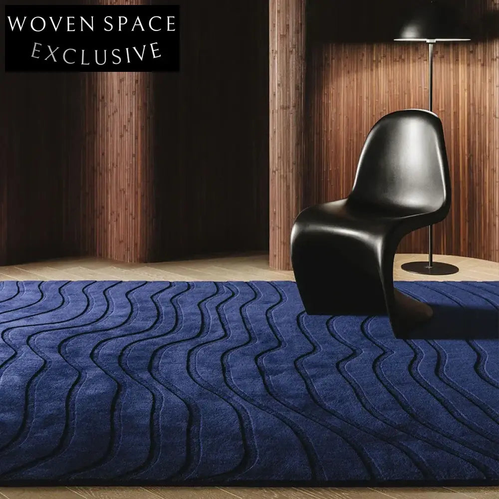 Luxurious Solid Color Plush Area Rug for Living Room, Bedroom Rug