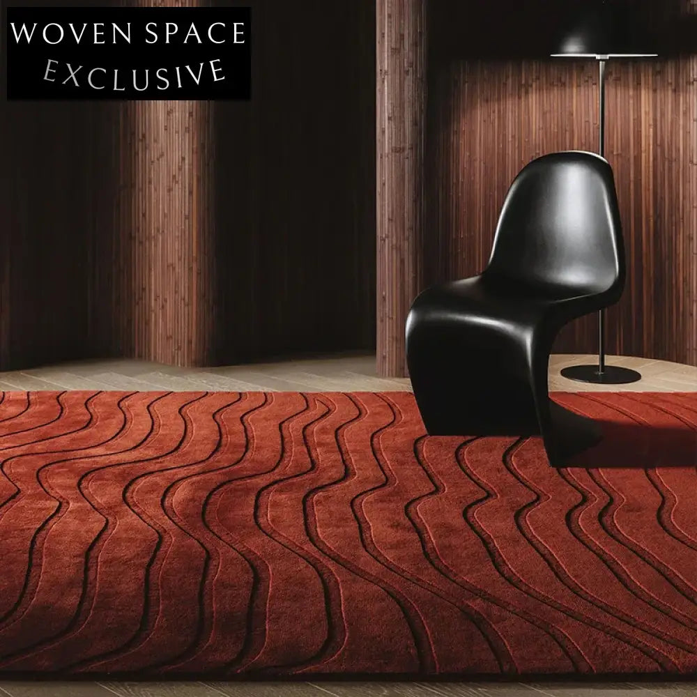Luxurious Solid Color Plush Area Rug for Living Room, Bedroom Rug