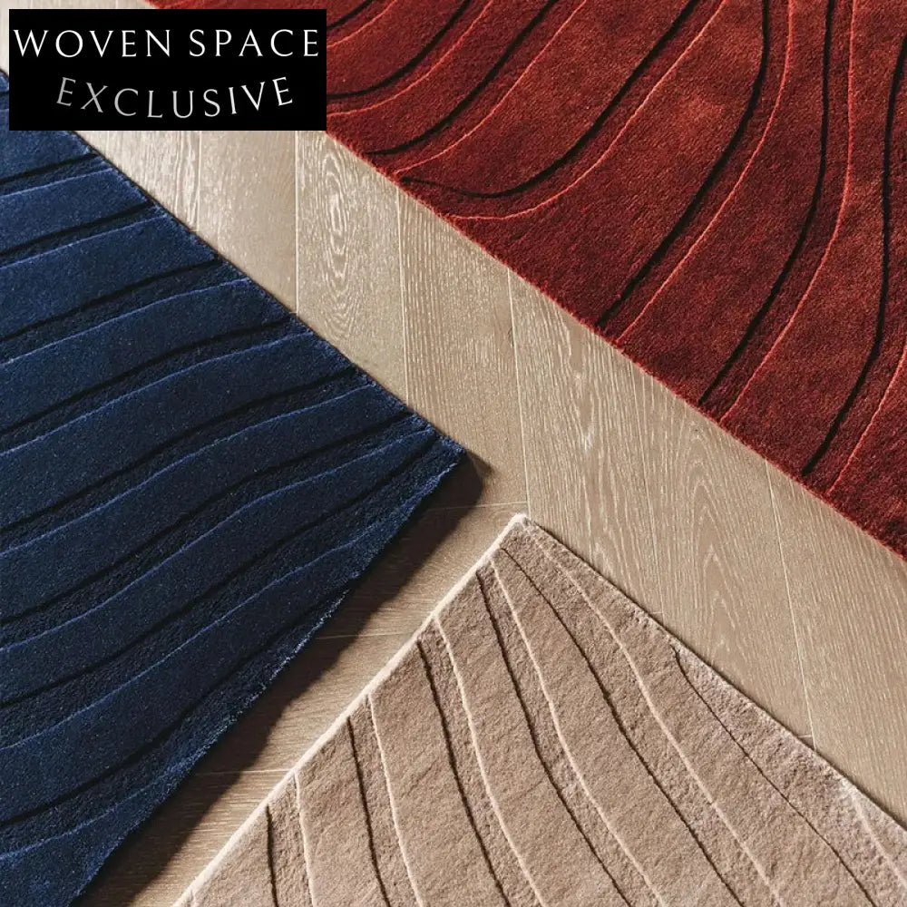 Luxurious Solid Color Plush Area Rug for Living Room, Bedroom Rug