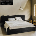 Luxurious Solid Pine Wood King Size Bedroom Furniture Bed