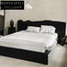 Luxurious Solid Pine Wood King Size Bedroom Furniture Bed