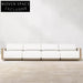 Luxurious Teak Wood Sectional Patio Sofa Set for Outdoor Garden Living