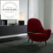 Luxurious Tufted Velvet High Back Leisure Living Room Armchair