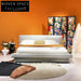 Luxurious Upholstered Fabric Modern Platform Bed Frame for Ultimate Comfort Bed