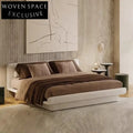 Luxurious Upholstered Fabric Modern Platform Bed Frame for Ultimate Comfort Bed