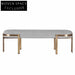 Luxurious Upholstered Stainless Steel Ottoman Bench for Modern Living Rooms