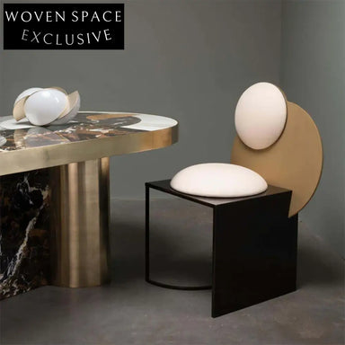 Luxurious Velvet Dining Chair, Gold Metal Frame, Modern Restaurant Leisure Seating