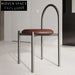 Luxurious Velvet Dining Chair - Modern Stainless Steel Frame, Supreme Comfort for Home