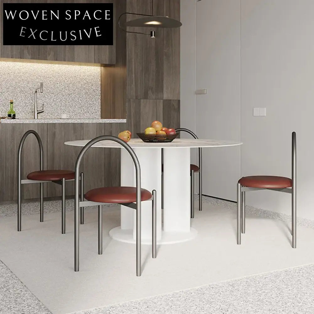 Luxurious Velvet Dining Chair - Modern Stainless Steel Frame, Supreme Comfort for Home