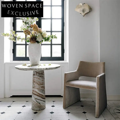 Luxurious Velvet Fabric Dining Chair with Solid Wood Frame Modern Design