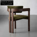 Luxurious Velvet Fabric Dining Chairs, Solid Wood Frame, Elegant Modern Seating