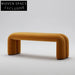 Luxurious Velvet Fabric Long Ottoman Bench for Modern Bedroom and Hotel Decor