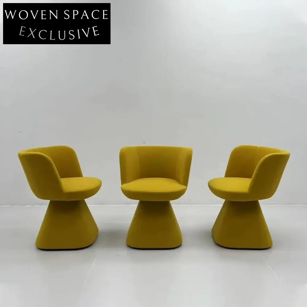 Luxurious Velvet High Back Accent Chair with Wood Armrests for Dining