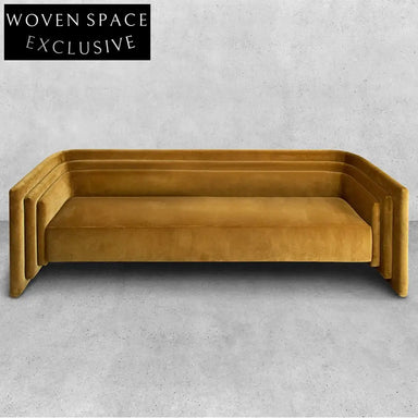 Luxurious Velvet Sectional Sofa Set - Modern Modular Living Room Couch