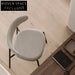 Luxurious Velvet Upholstered Modern Dining Room Chair