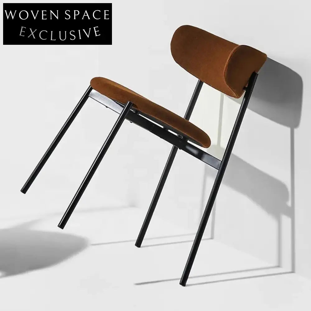 Luxurious Velvet Upholstered Modern Dining Room Chair