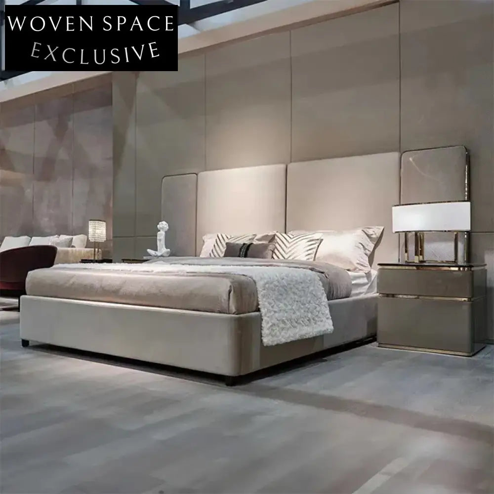 Luxurious Velvet Upholstered Queen King Bed Frame with Plush Tufted Headboard