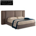 Luxurious Velvet Upholstered Queen King Bed Frame with Plush Tufted Headboard