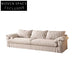 Luxurious Wabi Sabi Linen Feather Down Sectional Sofa for Comfort