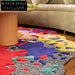 Luxury Abstract Pattern Handmade Area Rug for Living Room, Kids' Playroom Carpet