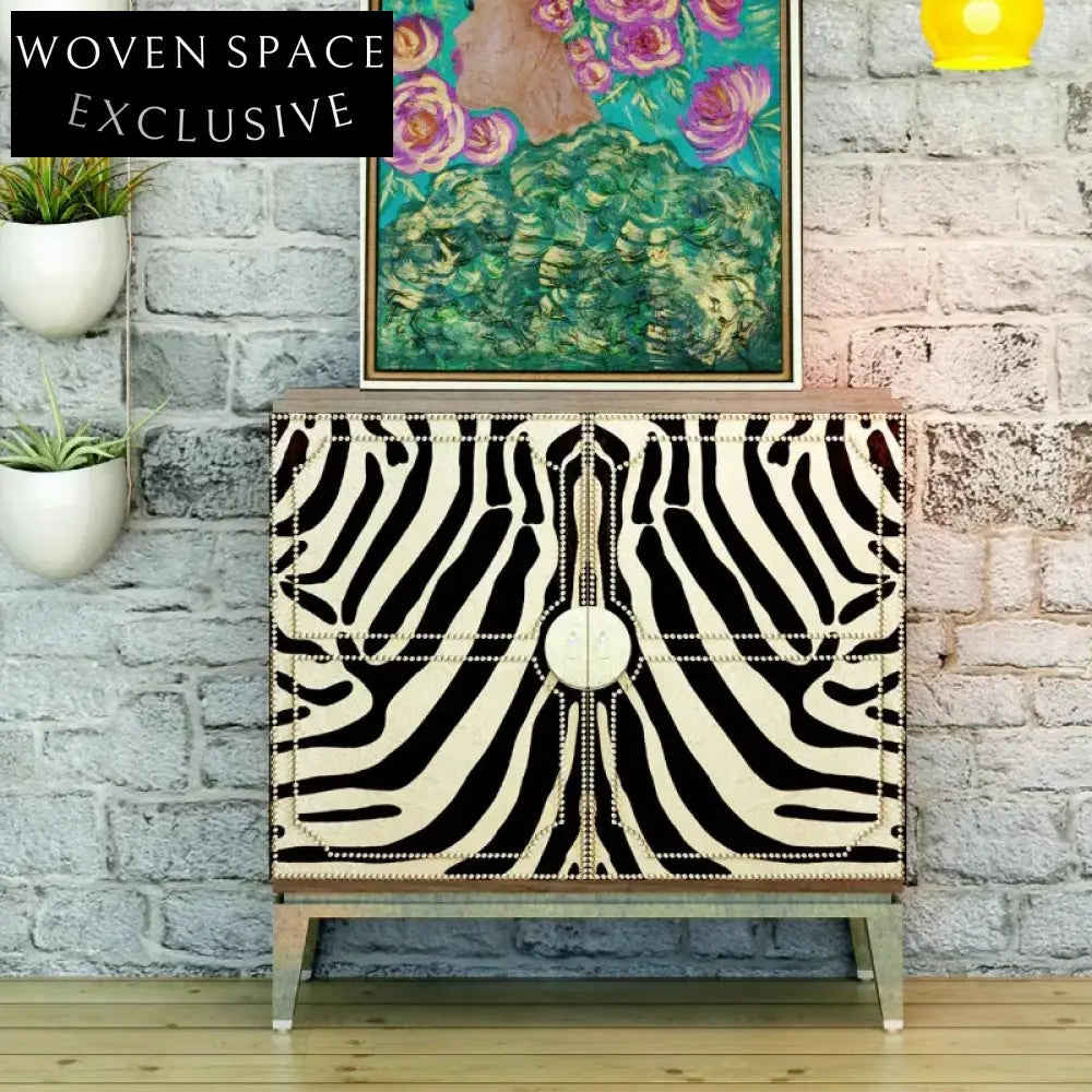 Luxury Birch Wood Entryway Hallway Side Cabinet for Elegant Living Room Space