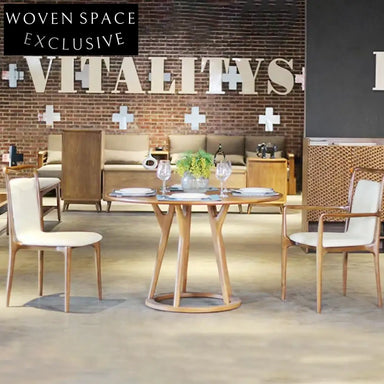 Luxury Black Walnut Ash Wood Leather Arm Dining Chair Lounge Chair