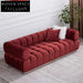 Luxury Bubble Velvet Sofa, Modern Comfy Seating for Living Rooms