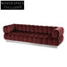 Luxury Bubble Velvet Sofa, Modern Comfy Seating for Living Rooms