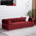 Luxury Bubble Velvet Sofa, Modern Comfy Seating for Living Rooms