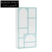 Luxury Clear Acrylic Bookshelf Display Cabinet for Modern Home & Office Decor