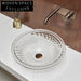 Luxury Crystal Diamond Glass Vessel Sink - Modern Countertop Bathroom Basin
