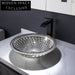 Luxury Crystal Diamond Glass Vessel Sink - Modern Countertop Bathroom Basin