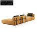 Luxury Fabric Sectional Sofa Set for Modern Home Living Room Spaces