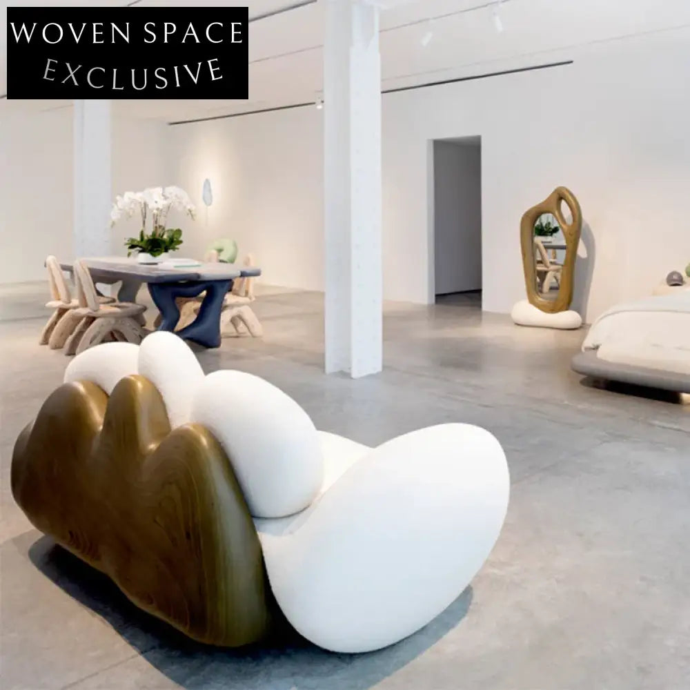 Luxury Fabric Sectional Sofa with Wooden Legs for Modern Living Room Couch