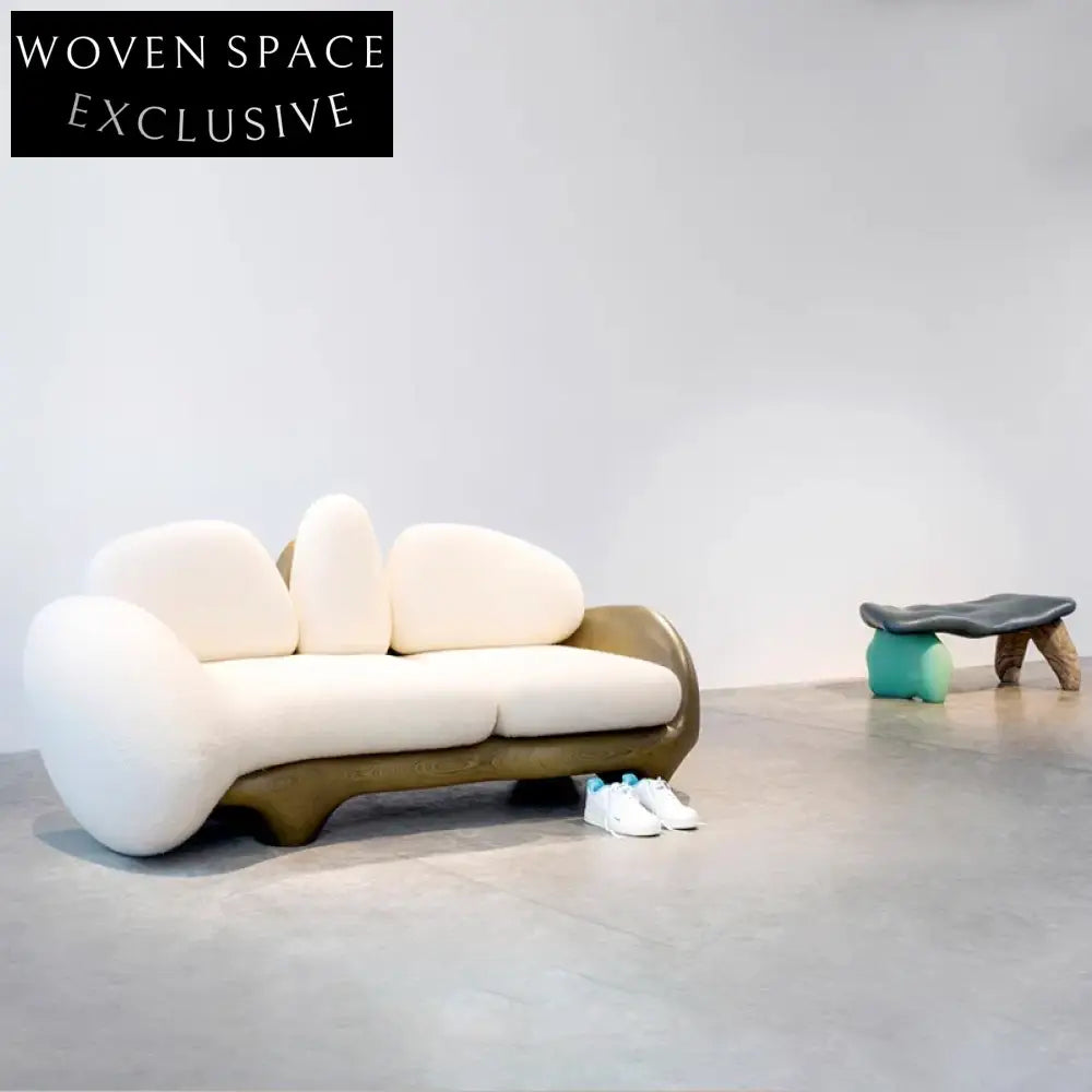 Luxury Fabric Sectional Sofa with Wooden Legs for Modern Living Room Couch