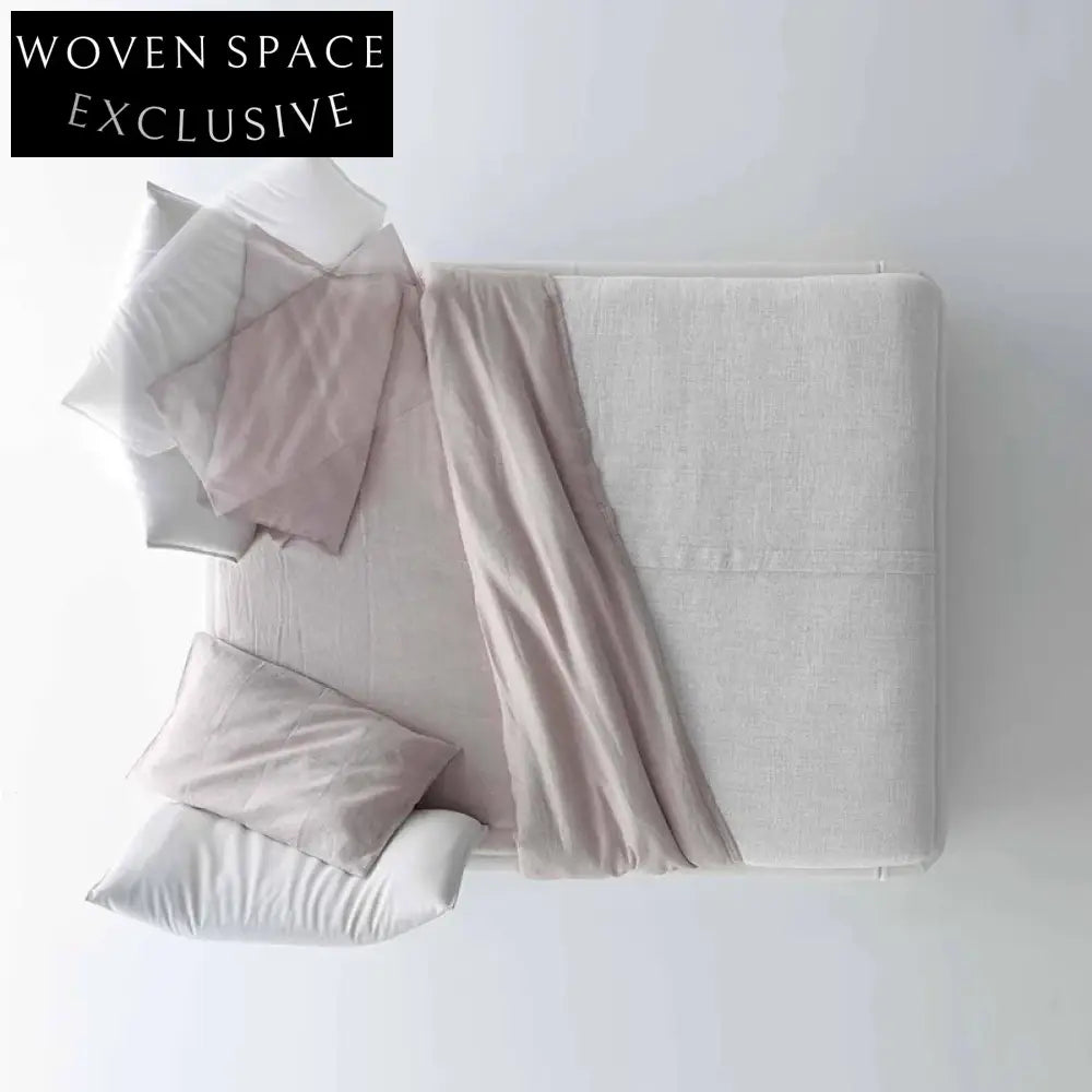 Luxury Fabric Upholstered Movable Headboard King Size Bed for Modern Bedroom