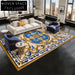 Luxury French Neoclassical Wool Rug for Elegant Living Room Decor